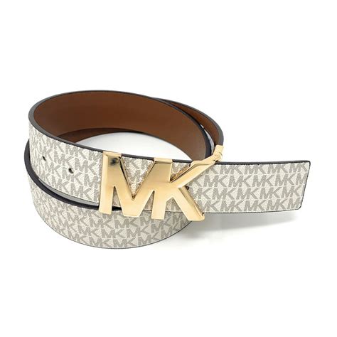 michael kors belt reversible|Reversible Logo Striped Belt .